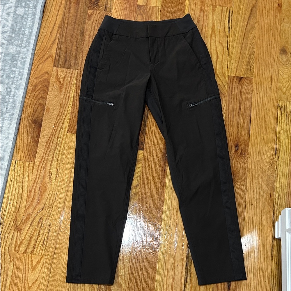 Athleta Women's Dark Brown Straight Leg Pants